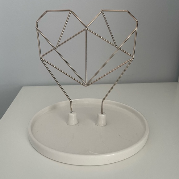 Geometric Heart Jewellery Stand - Picture 7 of 7